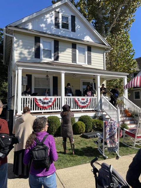 Porchfest Crowd